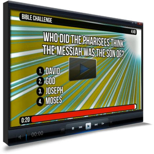 Matthew 22:41-23:39 Bible Trivia for Kids