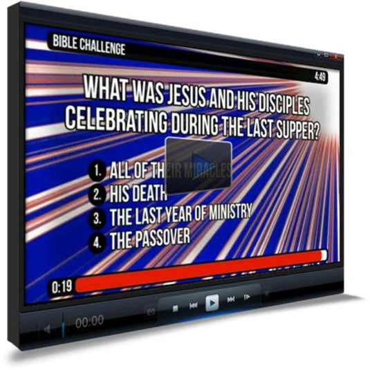 Matthew 26:17-35 Bible Trivia for Kids