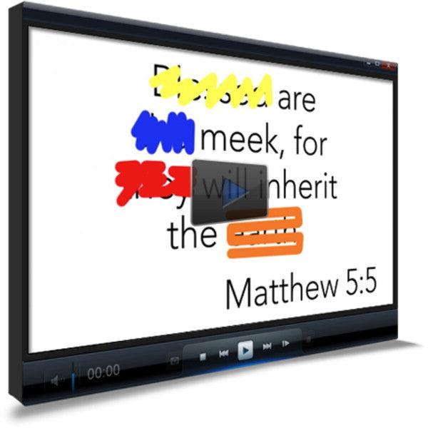 Matthew 5:5 Memory Verse Video