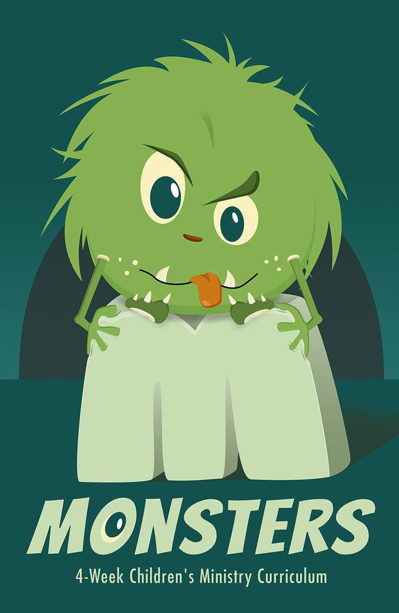 Load image into Gallery viewer, Monsters 4-Week Children's Ministry Curriculum