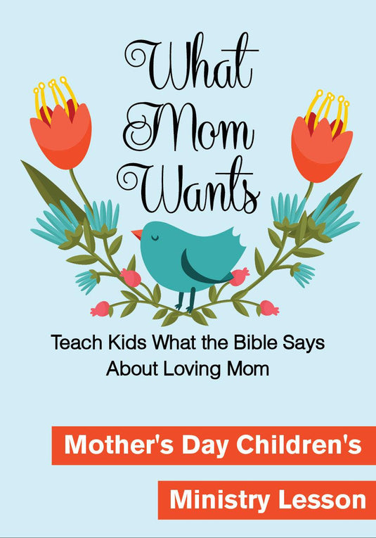 Mother's Day Children's Church Lesson
