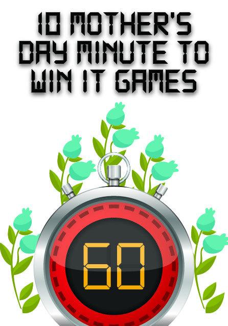 10 Mother's Day Minute to Win It Games