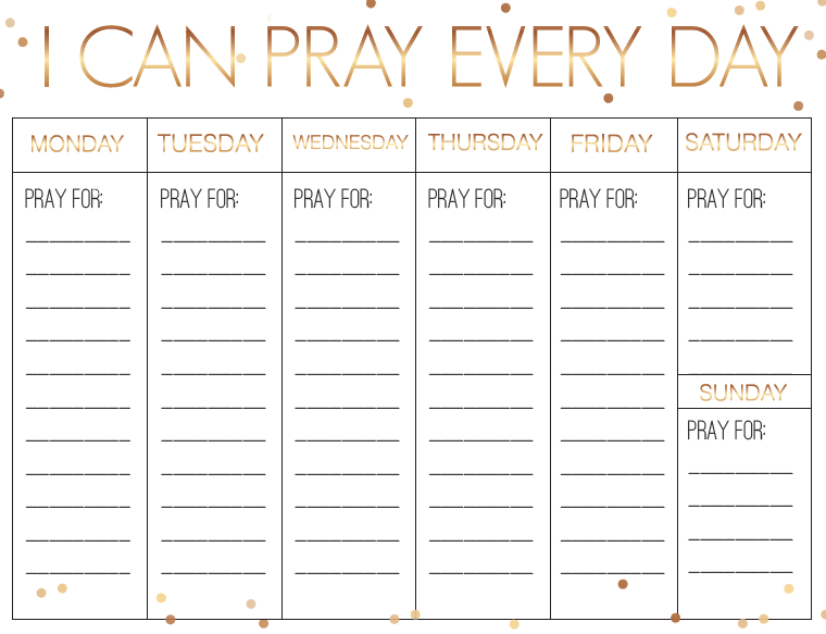 FREE New Year s Weekly Prayer Calendar Children s Ministry Deals Free new year s weekly prayer calendar children s ministry deals