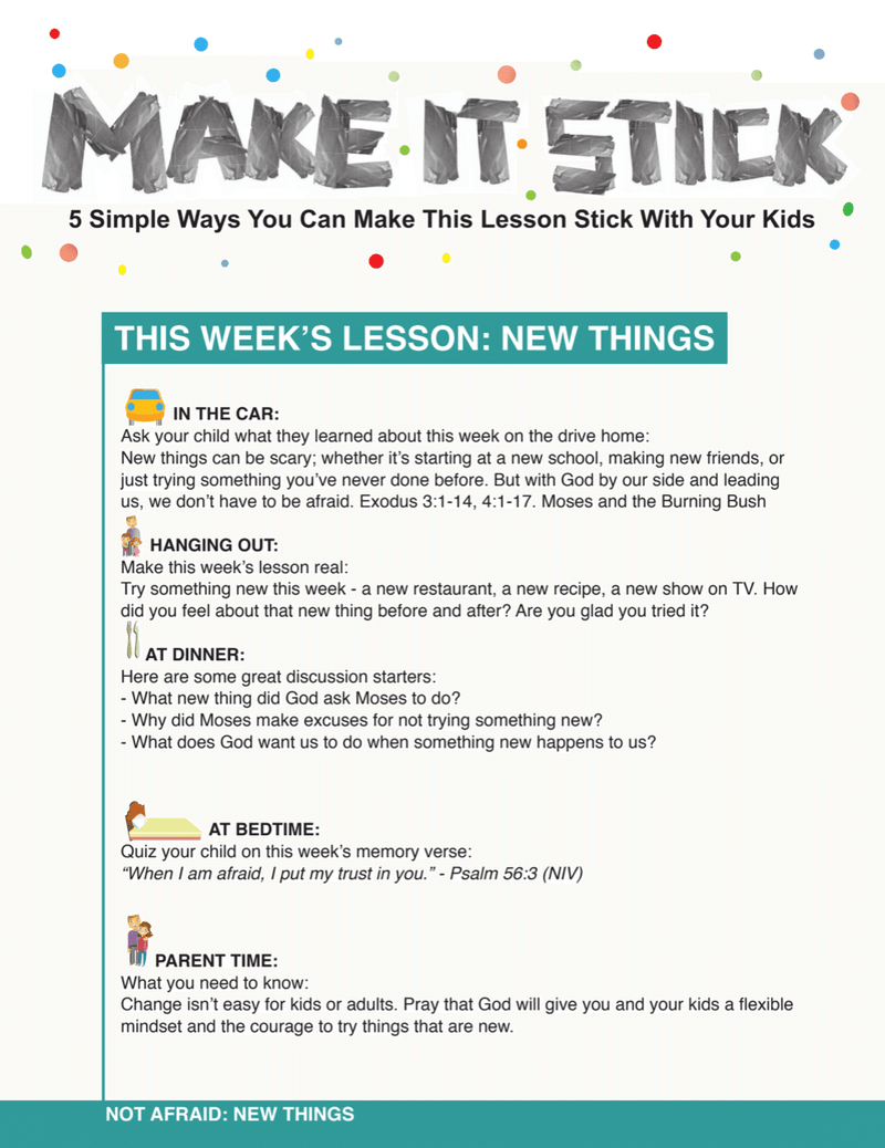 Load image into Gallery viewer, Not Afraid 4-Week Children's Ministry Curriculum - Children's Ministry Deals