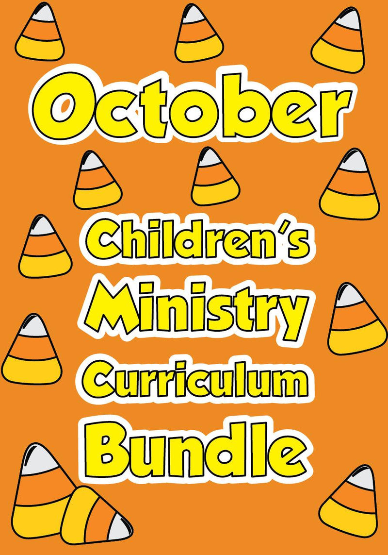 October Children's Ministry Curriculum Bundle