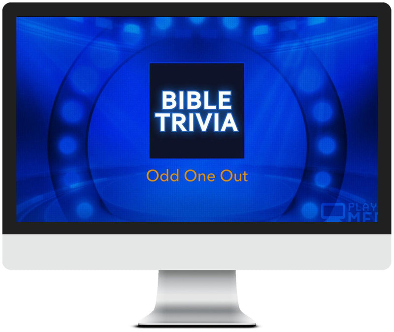 Odd One Out Bible Trivia Game for Kids