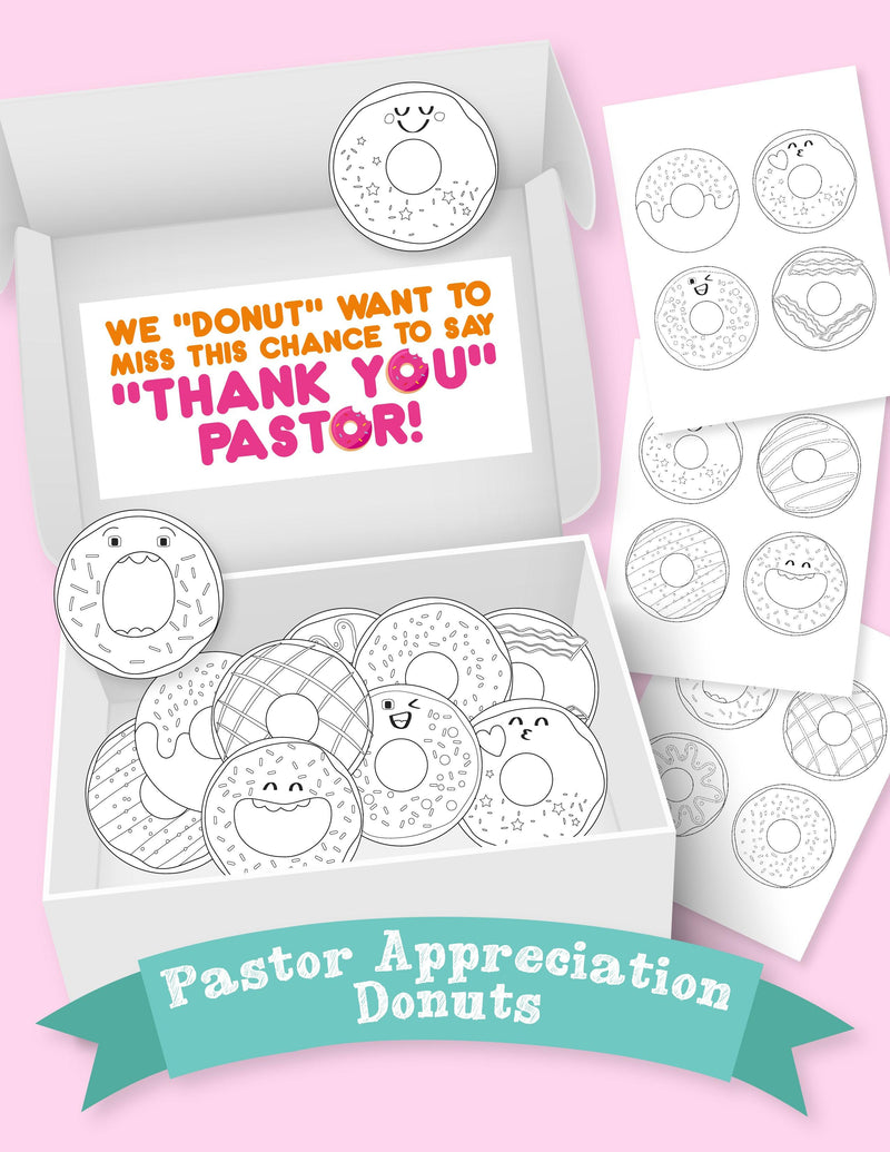 Pastor Appreciation Doughnuts - Children's Ministry Deals