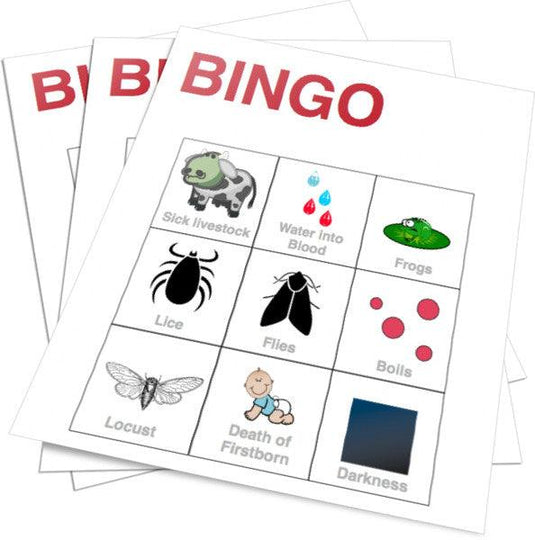 Plagues of Egypt Bingo