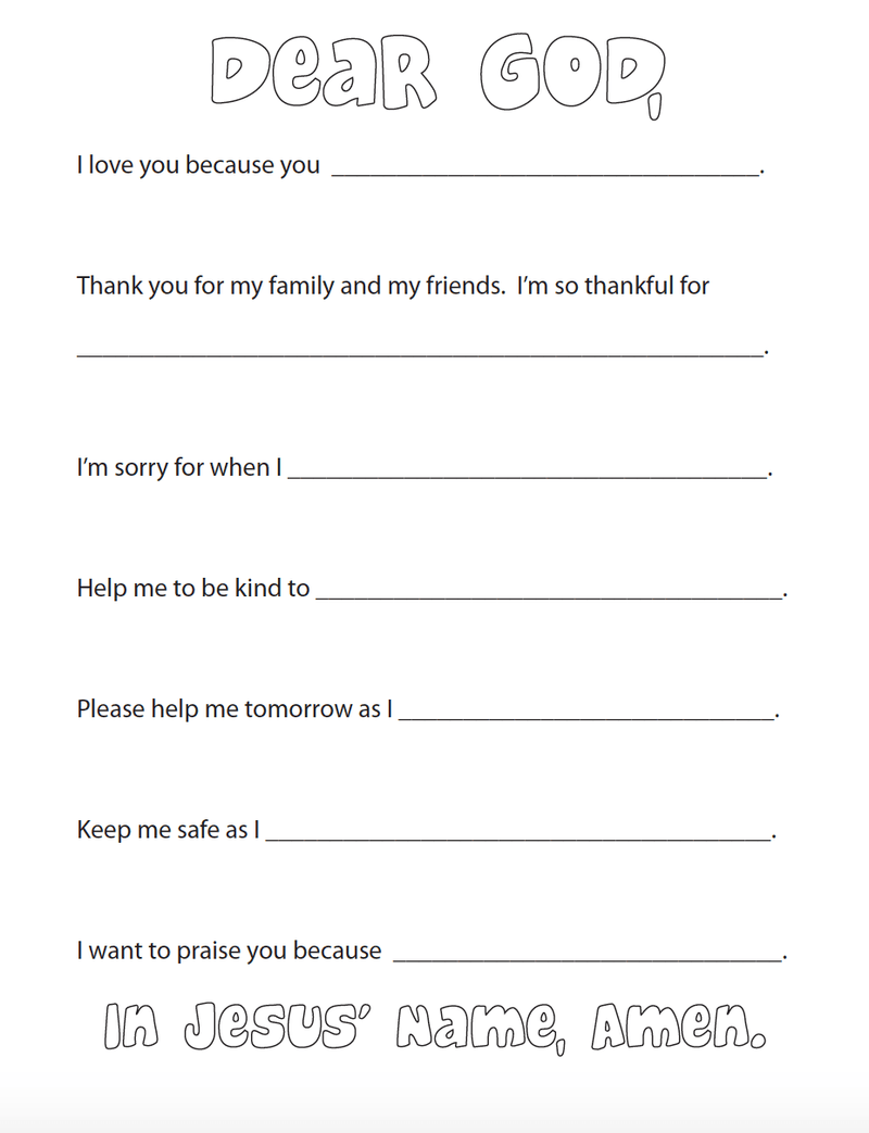 Load image into Gallery viewer, FREE Prayer Prompts For Kids