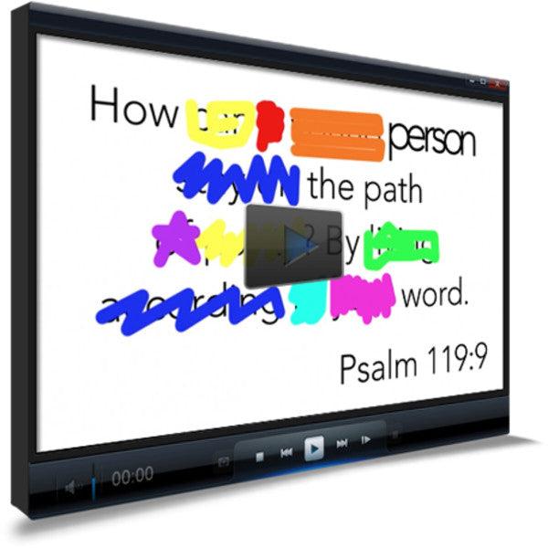 Psalm 119:9 Memory Verse Video