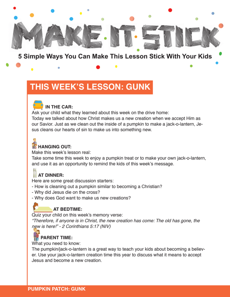 Load image into Gallery viewer, Pumpkin Patch 4-Week Children's Ministry Curriculum - Children's Ministry Deals