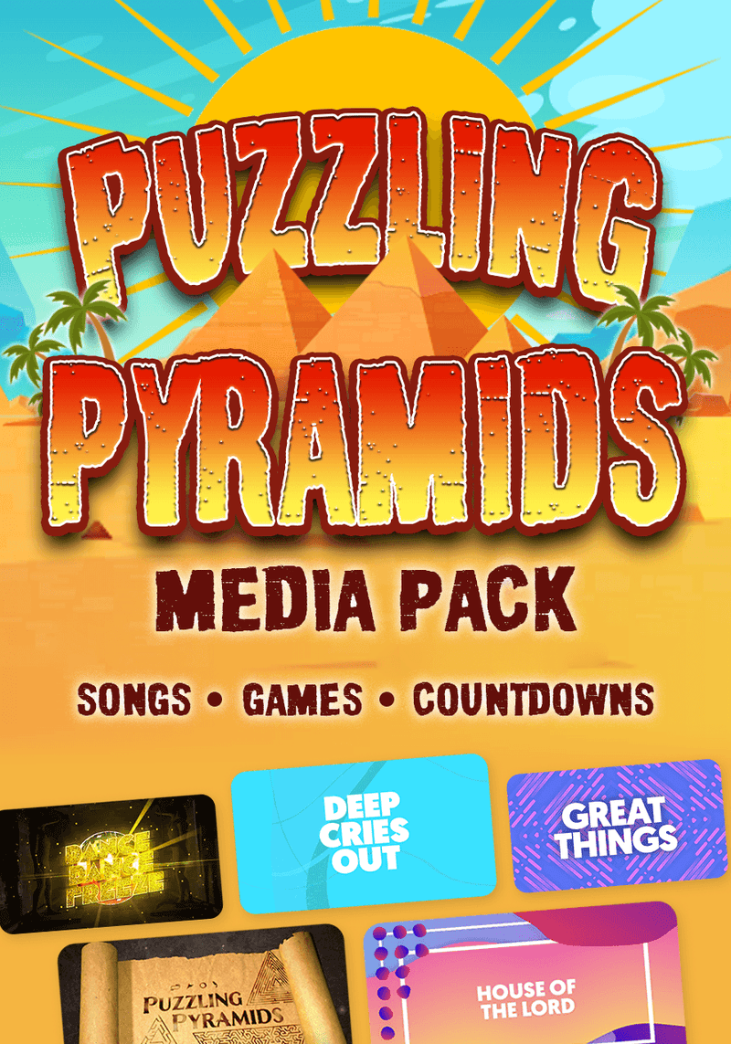 Load image into Gallery viewer, Puzzling Pyramids VBS Media Pack