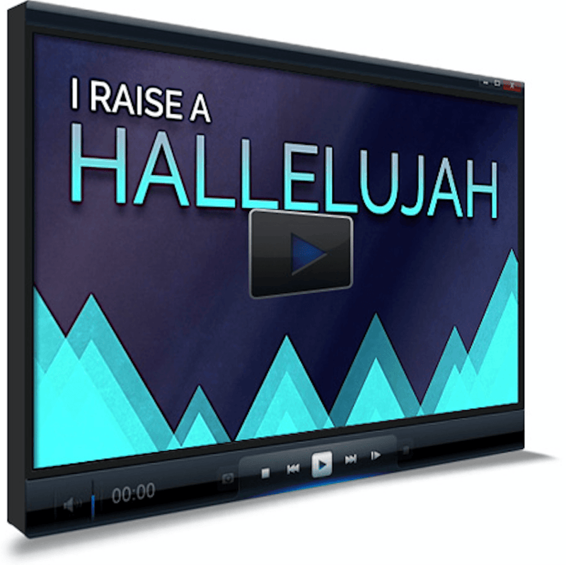 Raise A Hallelujah Worship Video For Kids
