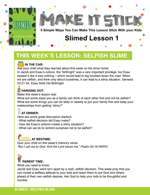 Best Slime Recipe for Children's Ministry