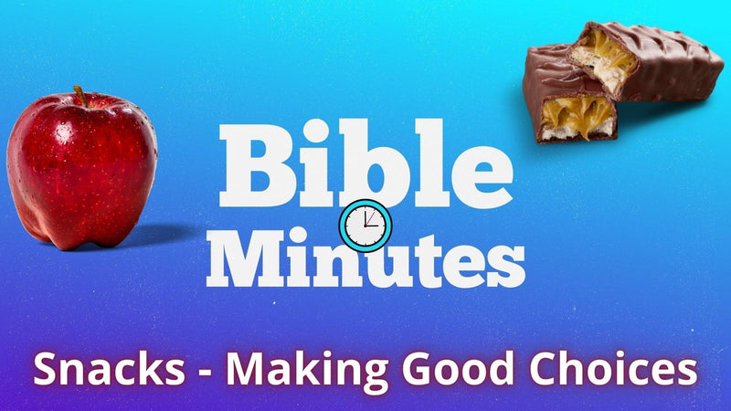 Snacks Object Lesson Video - Making Good Decisions - Children's Ministry Deals