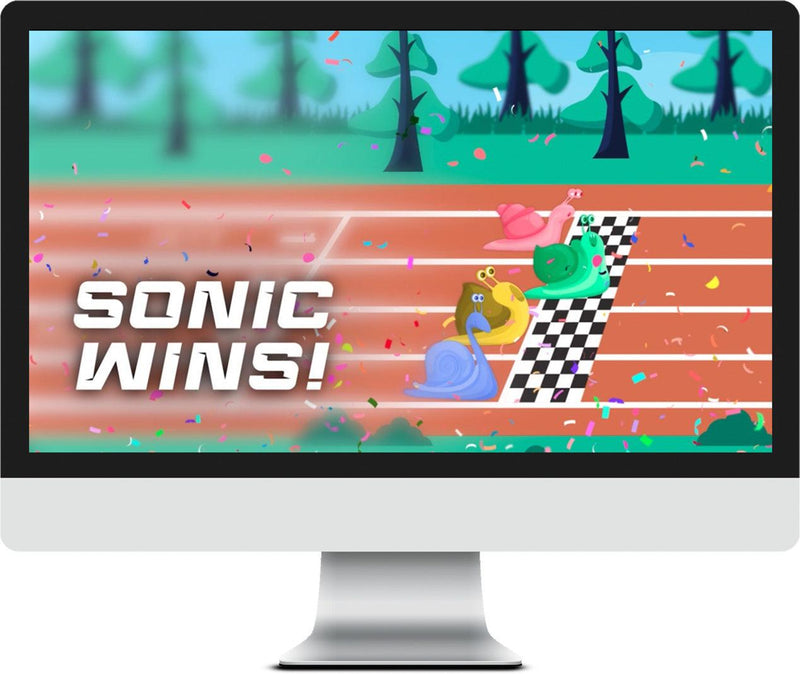 Snail Race - Sonic Wins Church Game Video - Children's Ministry Deals