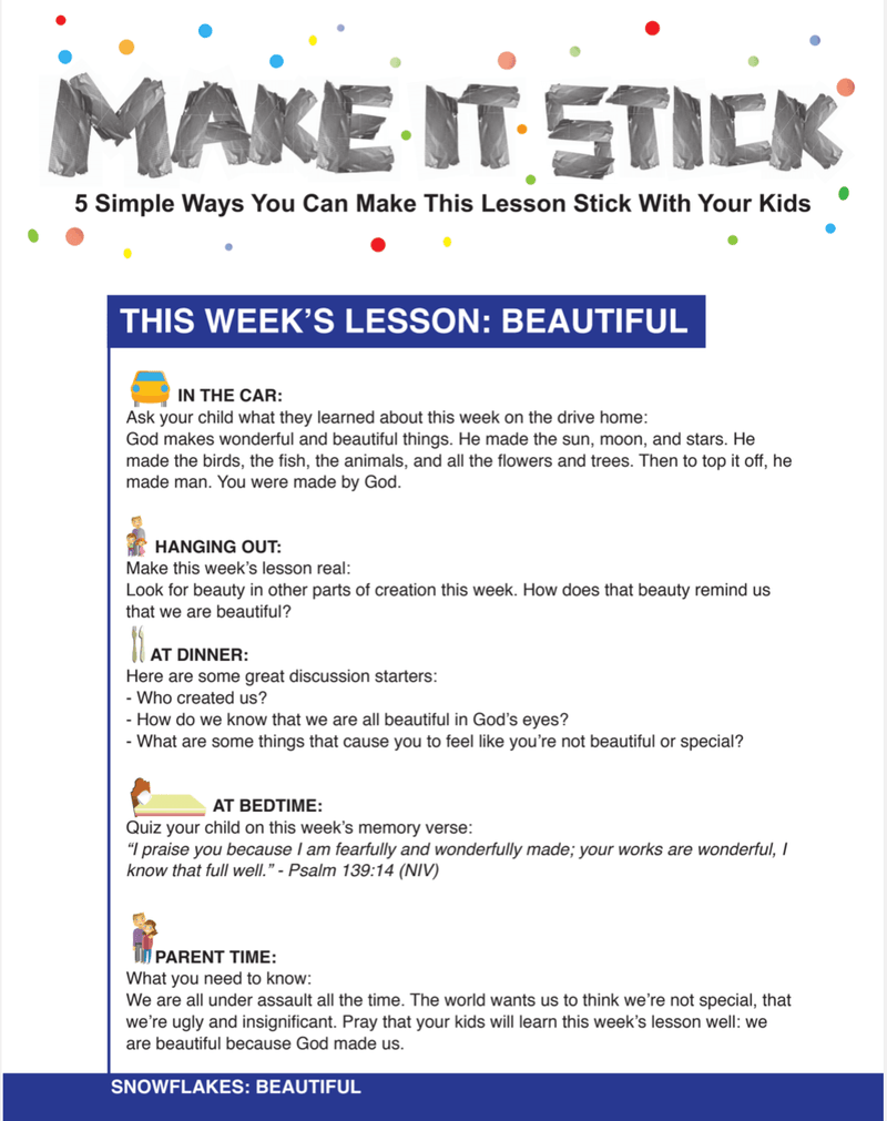 Load image into Gallery viewer, Snowflakes 4-Week Children's Ministry Curriculum - Children's Ministry Deals