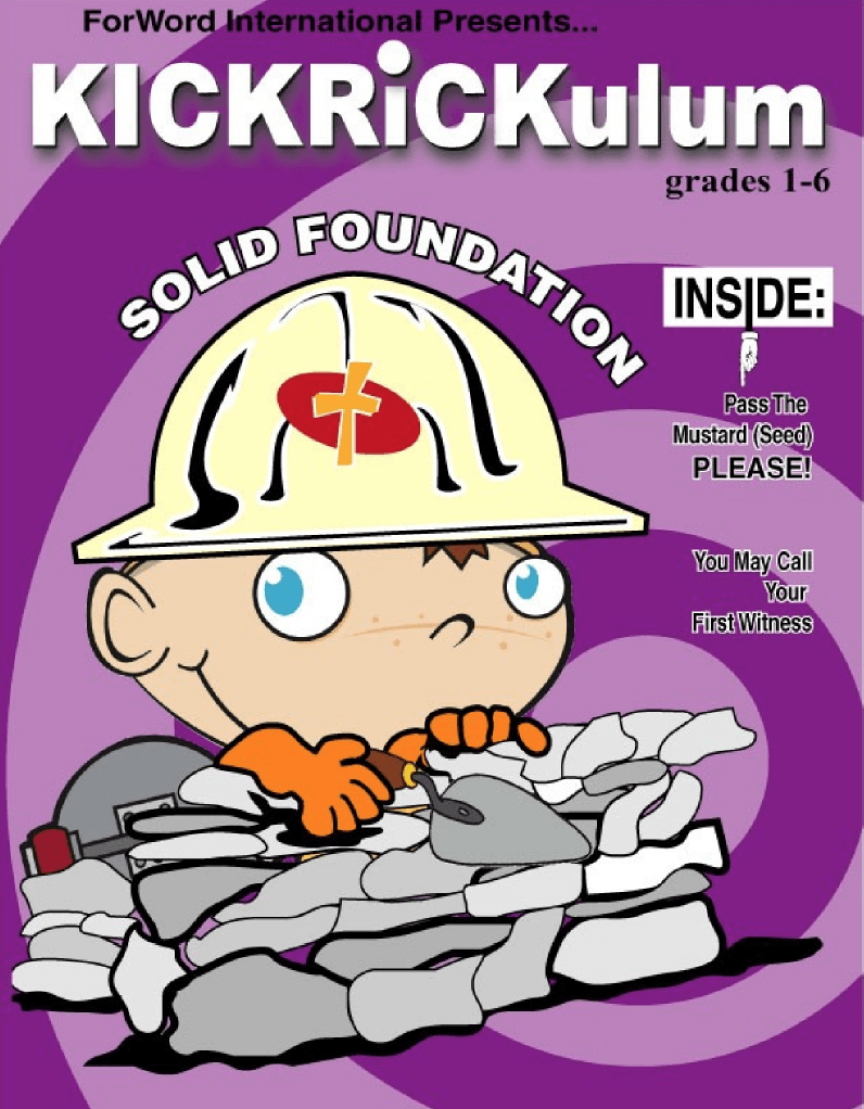 Solid Foundation 8-Week KickRickulum – Children's Ministry Deals