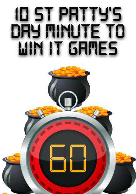 10 St. Patrick's Day Minute to Win It Games