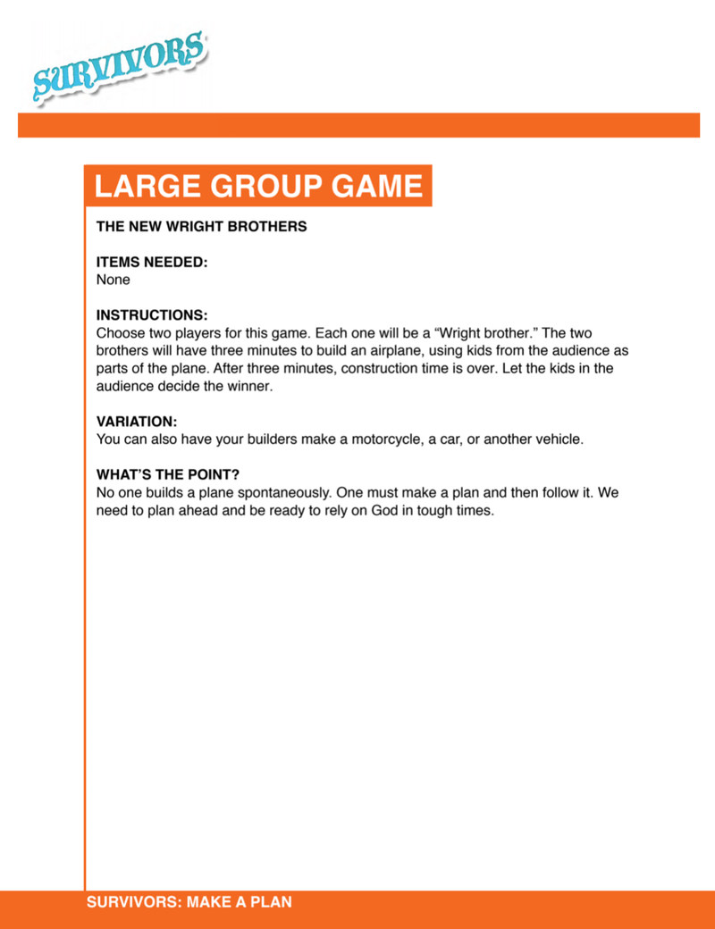 Load image into Gallery viewer, Survivors 8-Week Children's Ministry Curriculum - Children's Ministry Deals