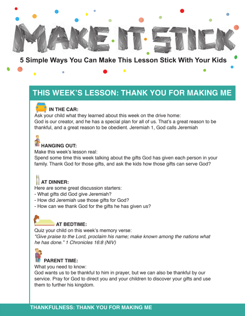 Load image into Gallery viewer, Thankfulness 4-Week Children's Ministry Curriculum - Children's Ministry Deals