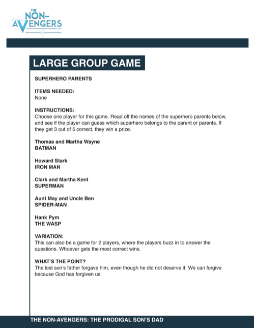 Load image into Gallery viewer, The Non-Avengers 8-Week Children’s Ministry Curriculum - Children's Ministry Deals