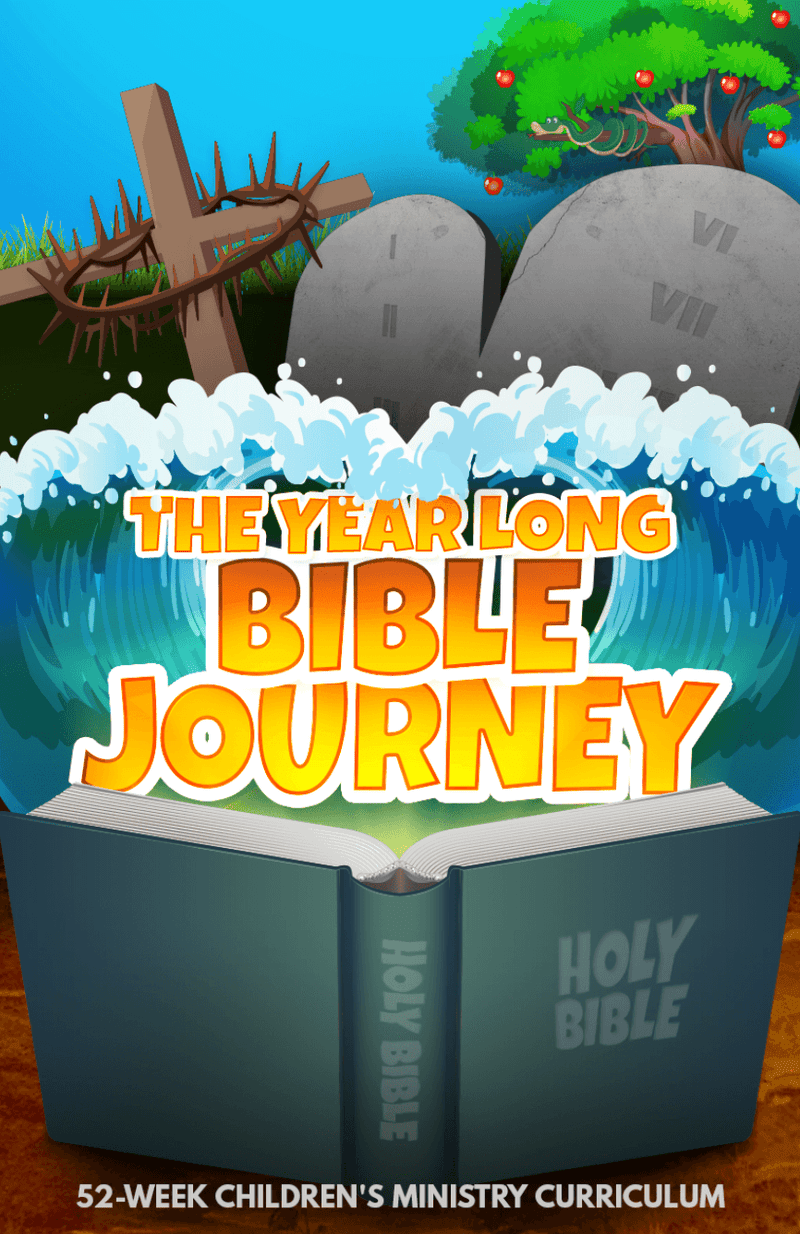 The Year Long Bible Journey 52-Week Children's Ministry Curriculum - Children's Ministry Deals