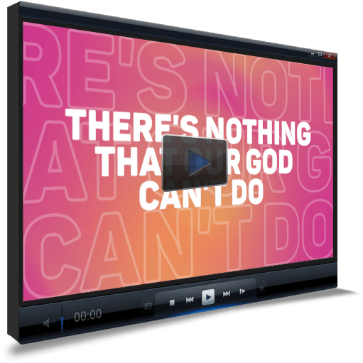 There's Nothing Our God Can't Do Worship Video for Kids - Children's Ministry Deals