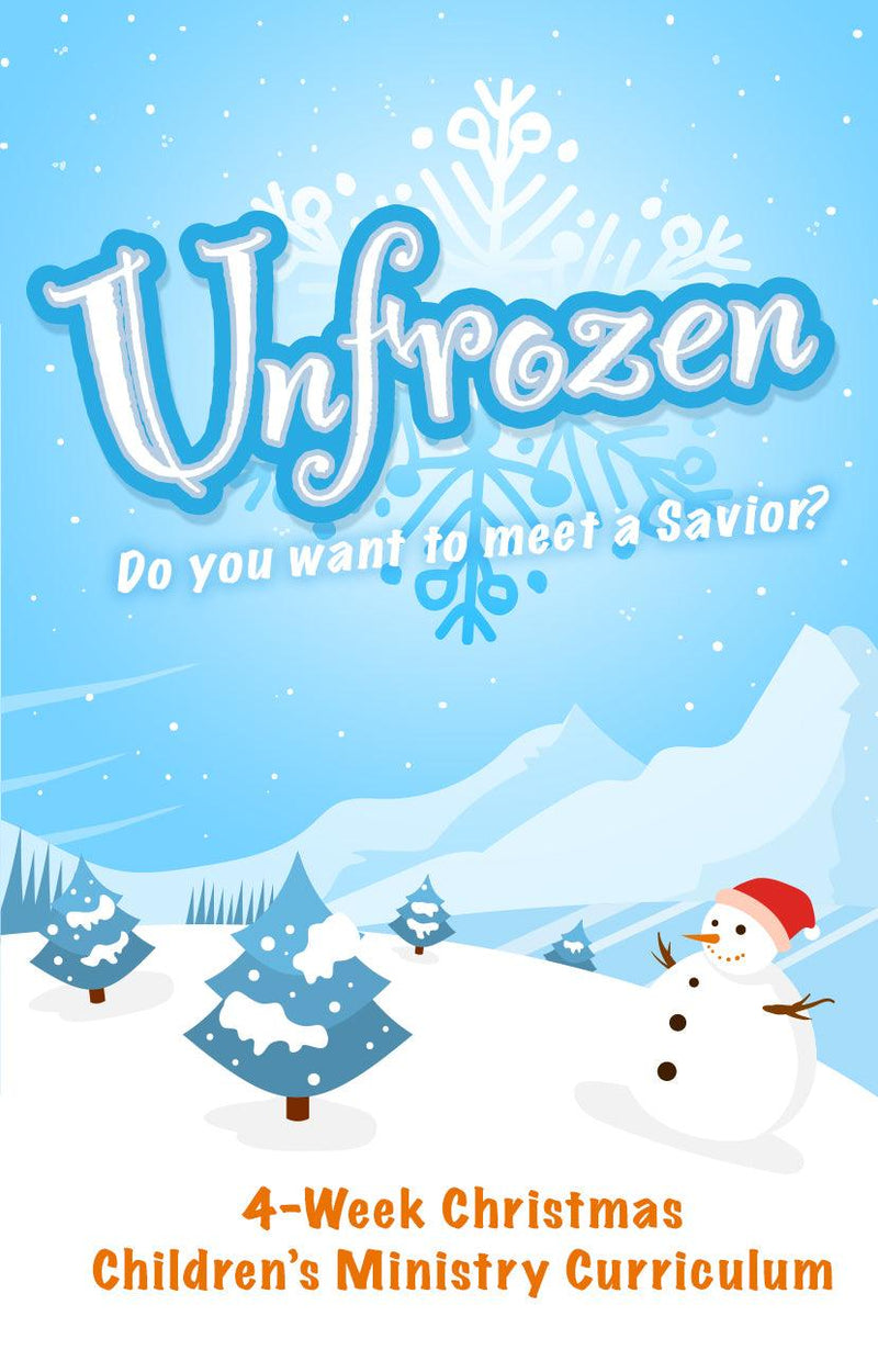 Load image into Gallery viewer, unFrozen 4-Week Christmas Children's Ministry Curriculum