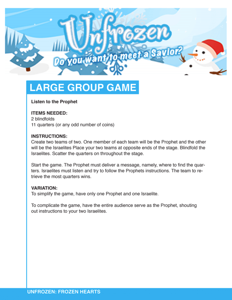 Load image into Gallery viewer, unFrozen 4-Week Christmas Children's Ministry Curriculum - Children's Ministry Deals