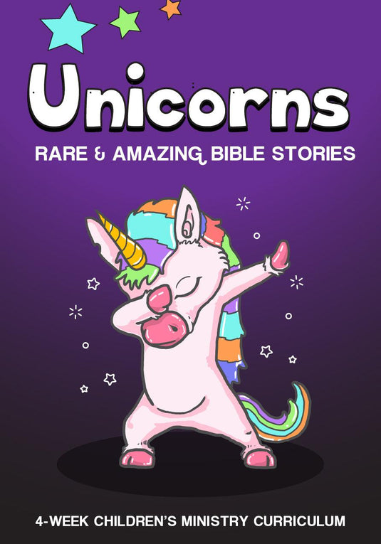 Unicorns 4-Week Children's Ministry Curriculum - Children's Ministry Deals