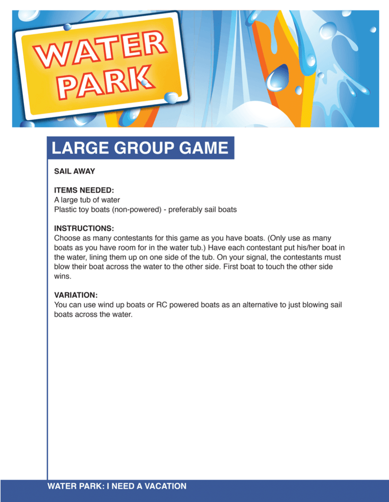 Load image into Gallery viewer, Water Park 8-Week Children's Ministry Curriculum - Children's Ministry Deals