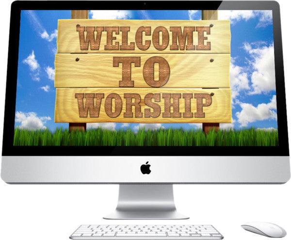 Welcome To Worship Children's Church Graphic