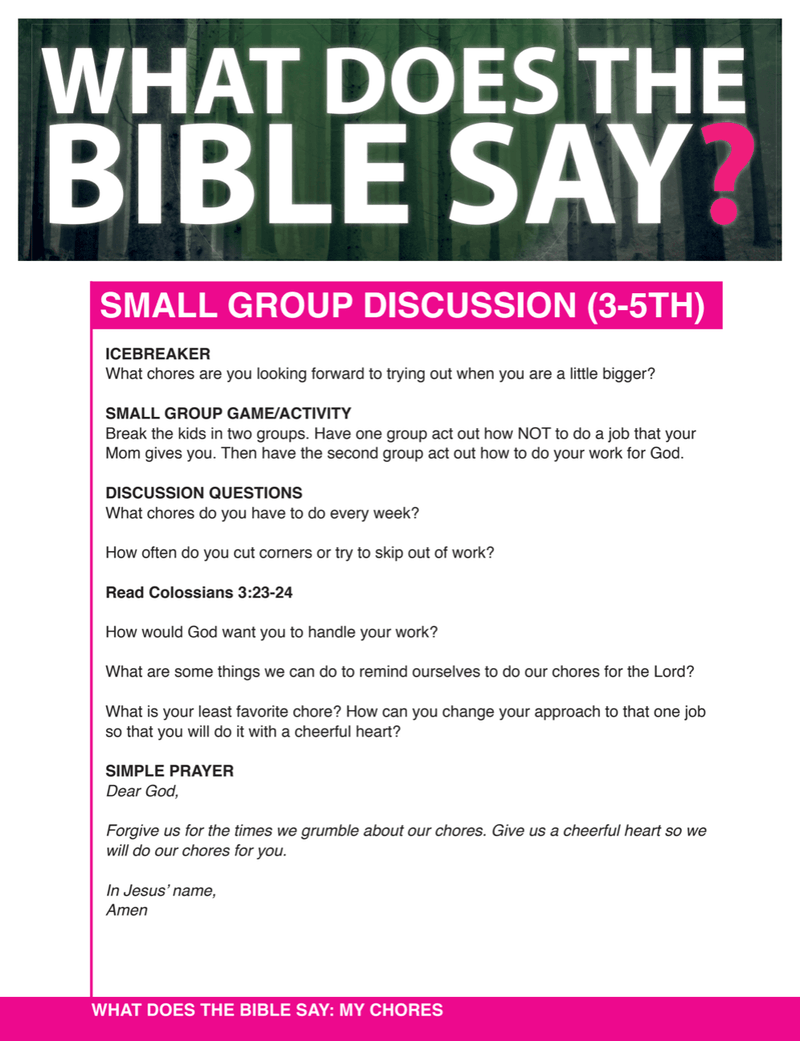 Load image into Gallery viewer, What Does the Bible Say? 4-Week Children's Ministry Curriculum - Children's Ministry Deals