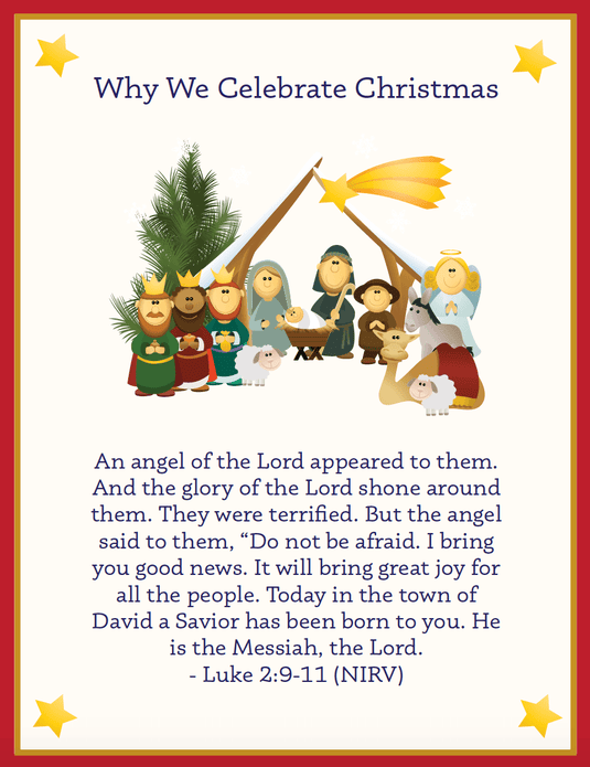 Why We Celebrate Christmas - Children's Ministry Deals