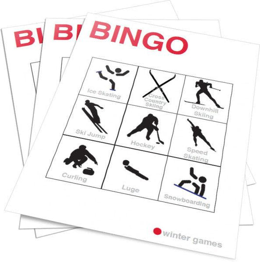 Winter Games Bingo