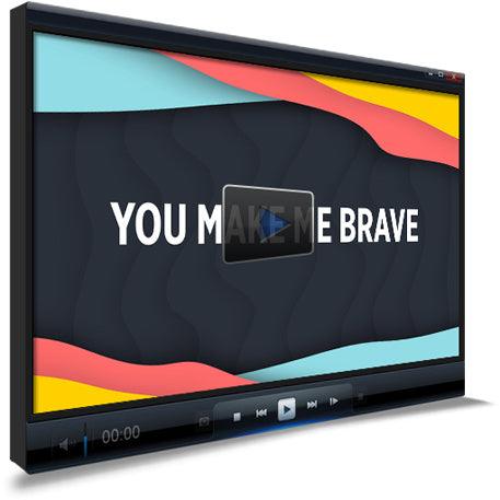 You Make Me Brave Worship Video For Kids - Children's Ministry Deals