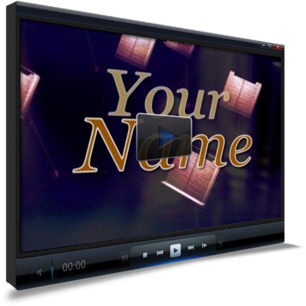 Your Name Children's Ministry Worship Video