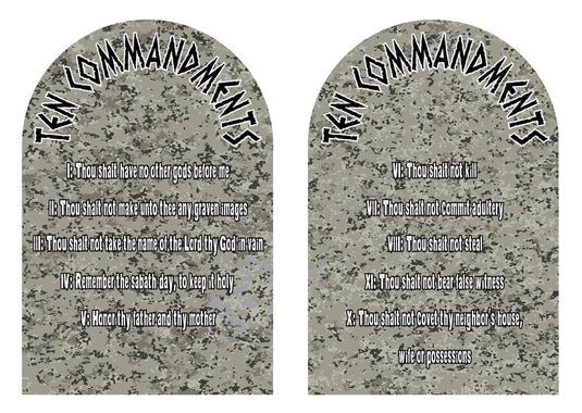 10 Commandments For Kids - Children's Ministry Deals
