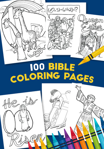 100 Bible Coloring Pages