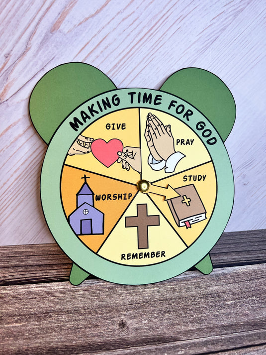 Making Time For God Alarm Clock Craft