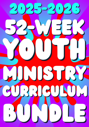 2026 August-July 52-Week Youth Ministry Curriculum Bundle
