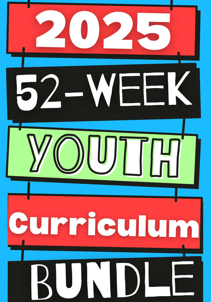 2025 August-July 52-Week Youth Ministry Curriculum Bundle