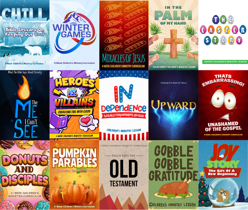 Load image into Gallery viewer, 2026 January-December 52-Week Kids Church Curriculum Bundle
