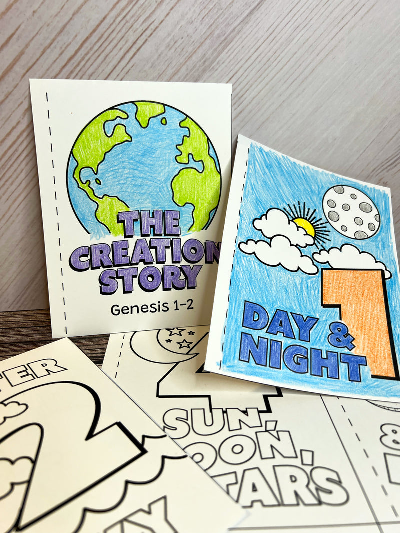 Load image into Gallery viewer, Creation Mini Book Craft
