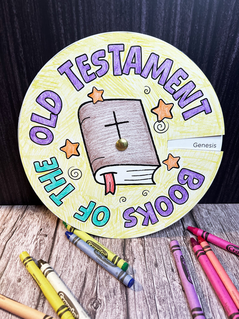 Load image into Gallery viewer, FREE Books Of The Bible Wheel
