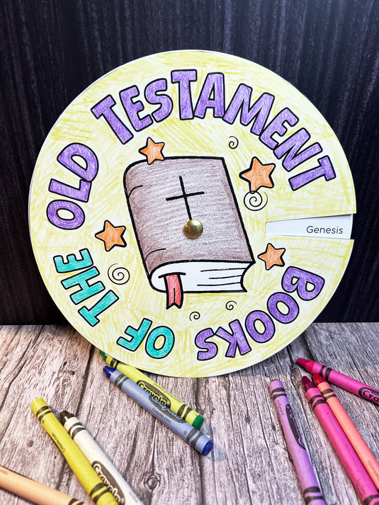 FREE Books Of The Bible Wheel