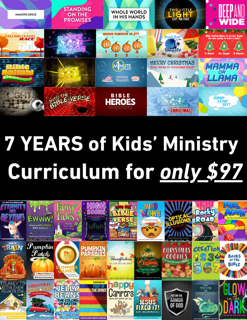 The 🔥 BIGGEST 2023 Black Friday Bundle 🔥 for Children's Ministry