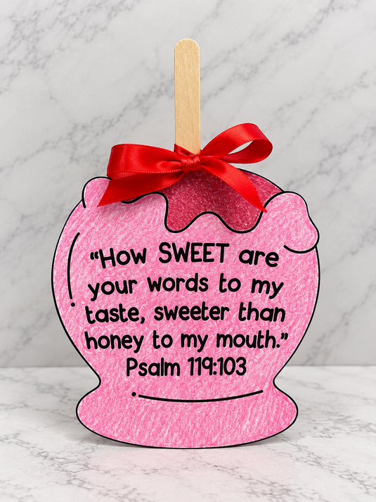FREE Candy Apple Craft