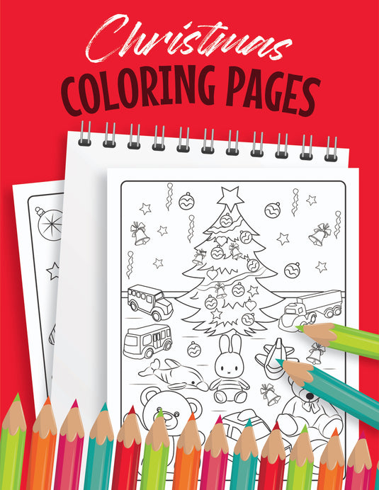 Christmas Coloring Page Book